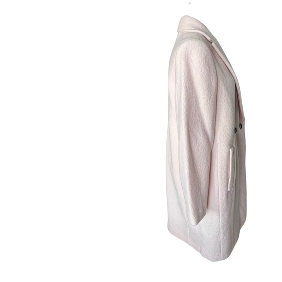 J.Crew Daphne Topcoat in Italian Boiled Wool in Cream Color Size 12 - Picture 8 of 13